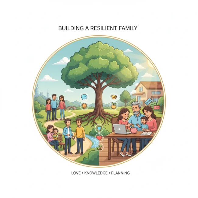 How Can We Build a Healthy, Stable, and Financially Aware Family?